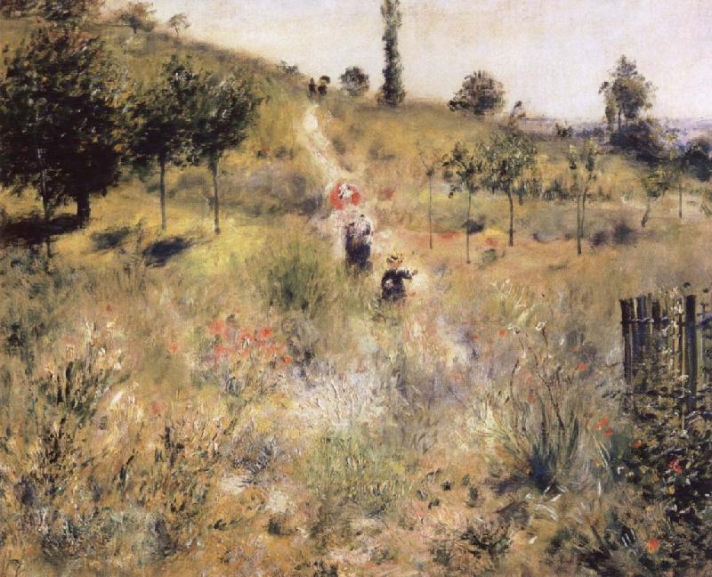 Pierre-Auguste Renoir Country Foopath in the  Summer